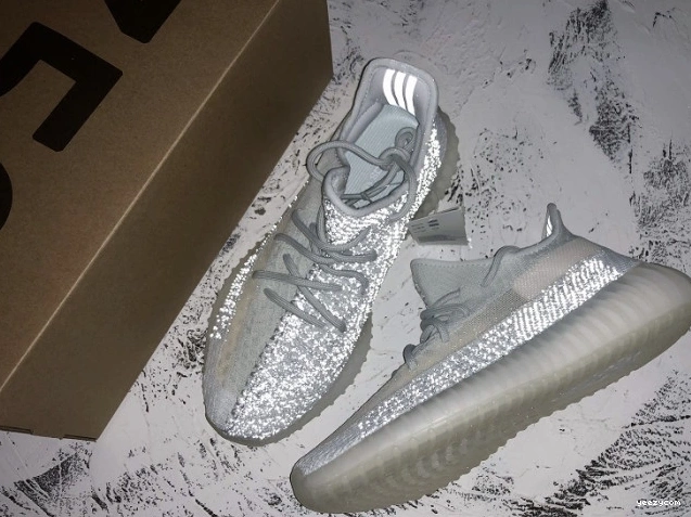 Adidas Boost FW5317 V2 Cloud Yeezy Reflective White 350 0905